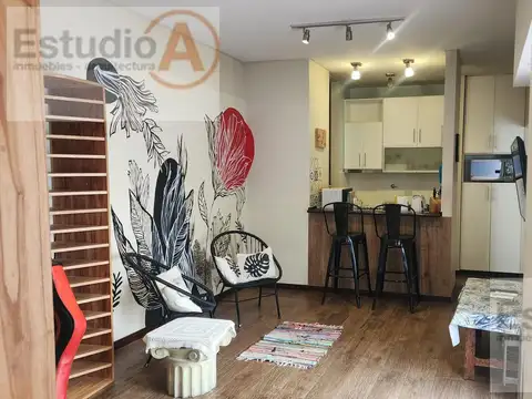 SAAVEDRA 2 AMBIENTES AMOBLADO CON PATIO PROPIO, MUY LUMINOSO ! LISTO PARA MUDARSE