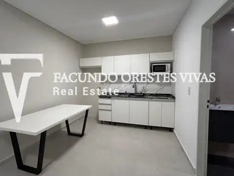 Departamento Monoambiente con 1 baño