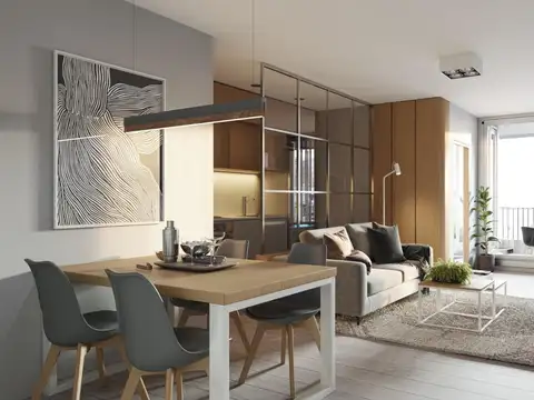 Departamento en Venta de 1 dormitorio