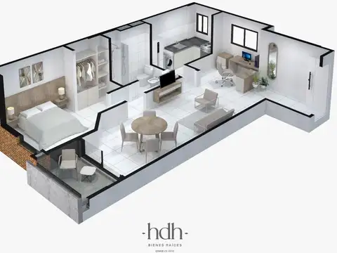 Departamento en venta 1 dormitorio y medio Nueva Cordoba