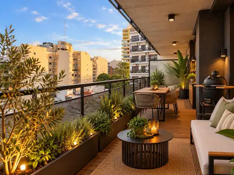 VENTA DEPARTAMENTO 2 AMBIENTES CON BALCON Y COCHERA EN CABALLITO