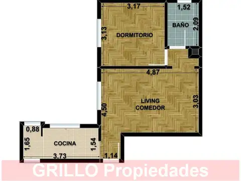 Departamento en Alquiler de 2 ambientes
