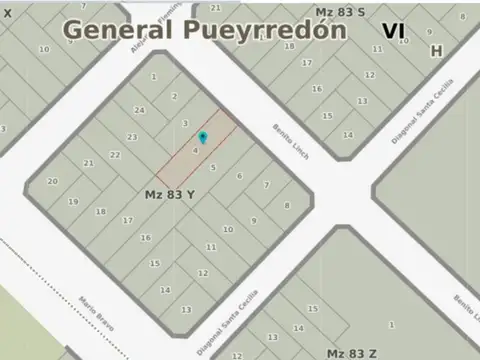 Terreno en Venta de 384,0 m2