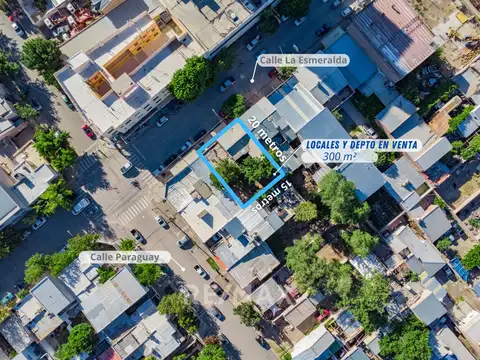 LOCALES COMERCIALES + DEPARTAMENTO EN VENTA