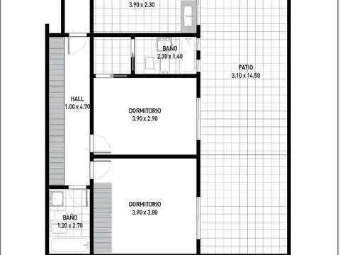 Depto Tipo Casa en Alquiler en Flores, $ 820.000
