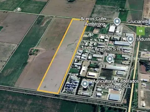 Campo en venta - 15 Hectáreas - Armstrong
