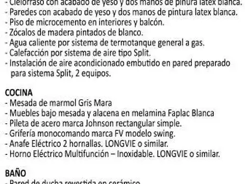 Departamento en Venta A Estrenar