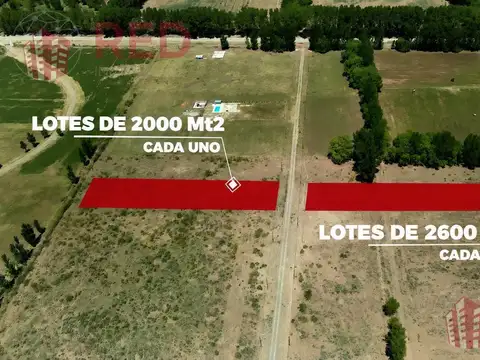Terreno a la venta en el primer loteo agro-turístico de Senillosa