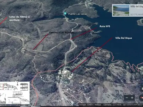 Terreno en Venta en Villa Del Dique, USD 66.999