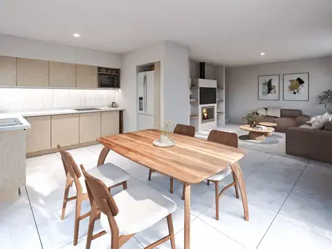 Casa 4 ambientes con 2 baños