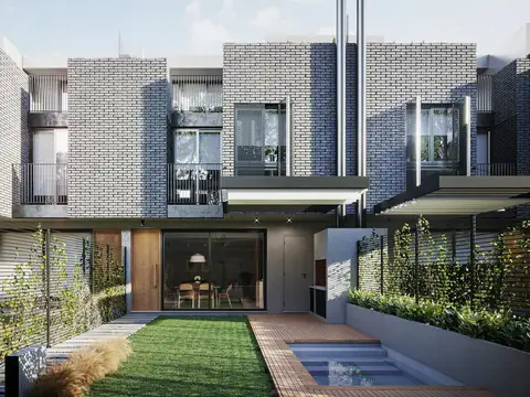 Casa 3 ambientes con 2 baños