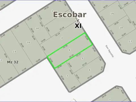 Propiedad en venta, San Agustín N°150, barrio Parque Florido, Escobar
