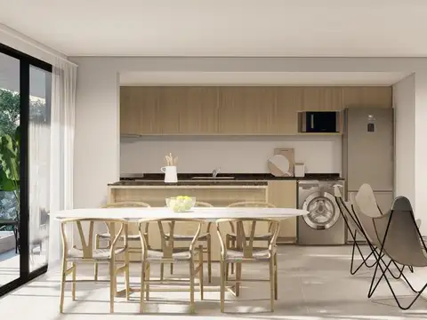 VENTA Departamento de pozo 2 ambientes en Morón Norte (1°,"B")