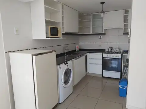 Departamento 2 ambientes con 2 baños