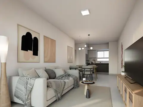 Monoambiente con balcón en Venta en Caseros tres de febrero.