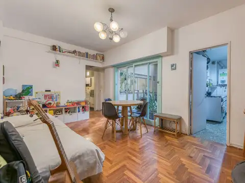 Departamento 2 ambientes con 1 baño