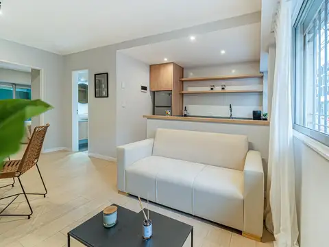 Departamento 2 ambientes con 1 baño