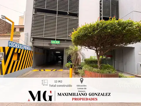Cochera venta y alquiler - Lomas de Zamora