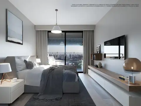 Departamento 3 ambientes con 2 baños