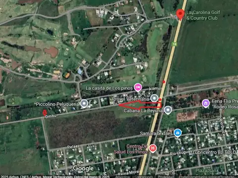 PIÑERO - Terreno / Lote en venta de 1716.94m2 - Altura RP 18 km 7.5