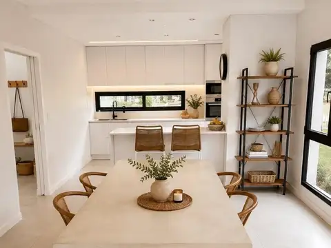 Casa 4 ambientes con 2 baños