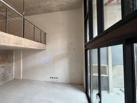Departamento 3 ambientes en doble altura en venta en Martinez