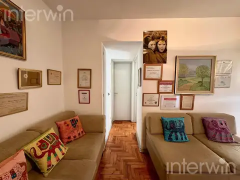 Departamento 2 ambientes con 1 baño