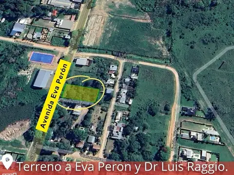 Terreno Calle Eva Perón
