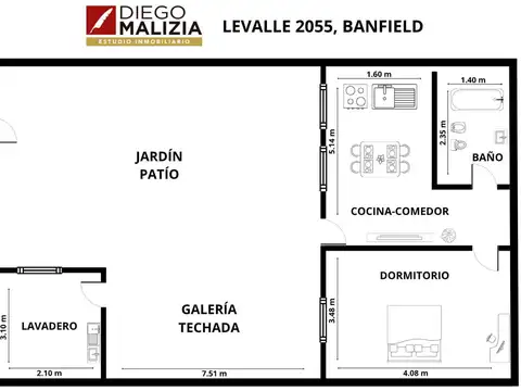 Casa en Venta de 1 dormitorio