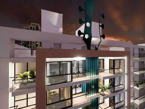 Departamento Monoambiente con 1 baño