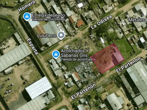 Terreno en Venta 1200 m2 (40mts x 30 mts)