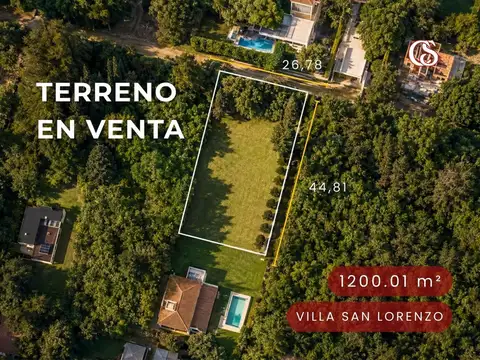 TERRENO SAN LORENZO