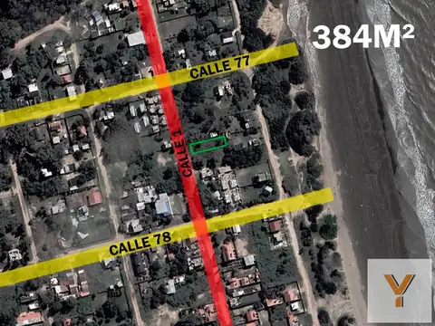 Terreno en venta - 384Mts2 - San Clemente del Tuyú