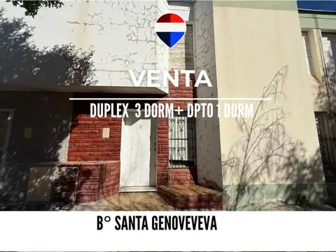 VENTA DUPLEX + DPTO B° SANTA GENOVEVA NEUQUEN