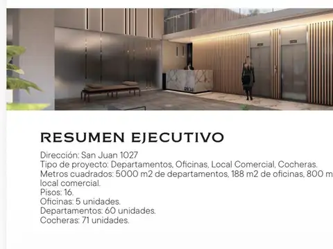 Departamento en Venta de 2 ambientes