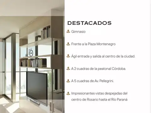 Departamento en Venta de 1 dormitorio
