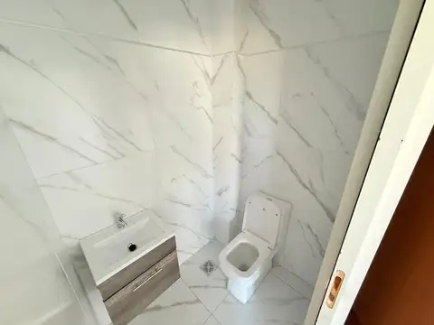 Departamento 2 ambientes con 2 baños