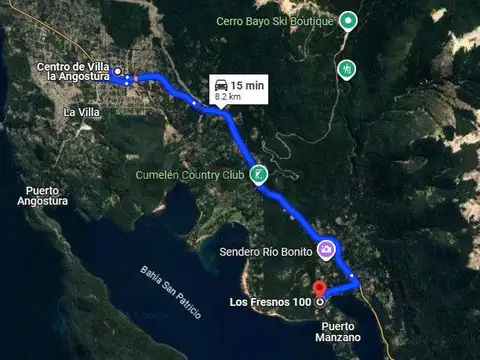 Terreno en Venta en Villa La Angostura, USD 190.000