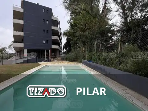 Monoambiente en venta. Departamento 1 ambiente Balcón y parrilla. La Lonja. Pilar