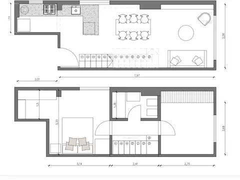 Departamento en Venta de 2 dormitorios