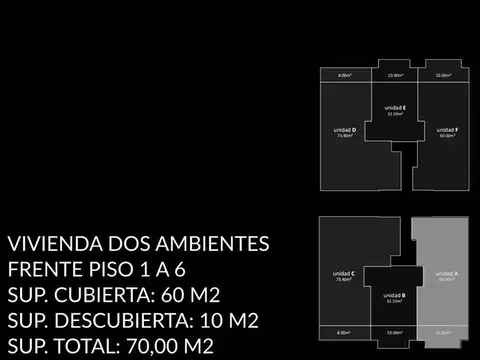 Departamento en Venta de 2 dormitorios