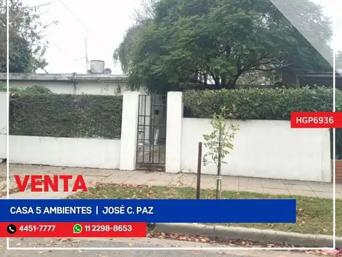 Casa - Venta - Argentina, José C Paz - Adolfo Alsina 1100