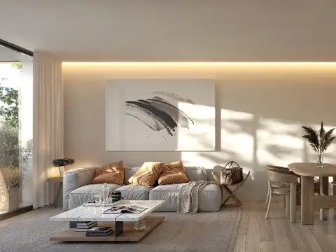 Departamento 2 ambientes con 1 baño