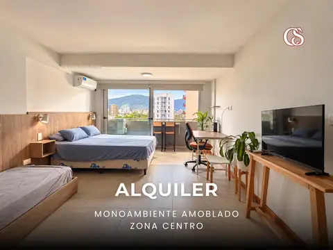 MONOAMBIENTE AMOBLADO EN ALQUILER