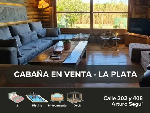 CASA EN VENTA LA PLATA - CABAÑA EN VENTA