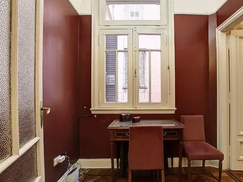 Alquiler dos ambientes con escritorio, equipado y amoblado en Recoleta.