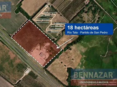 18 hectareas, Ruta 9 Km 151, Rio Tala, San Pedro, PROVINCIA DE BUENOS AIRES