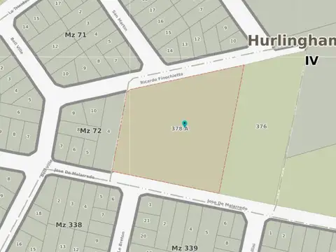 Terreno en Alquiler 70  mts Frente