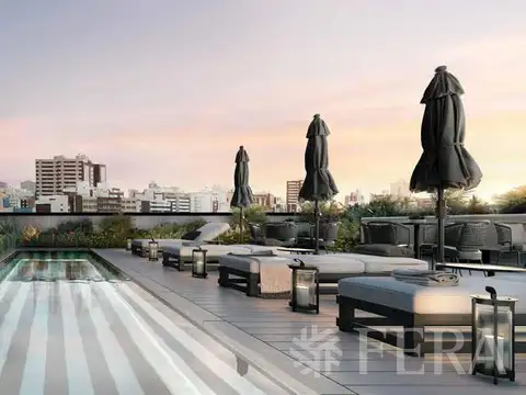 Venta Departamento 2 ambientes con doble patio en Palermo