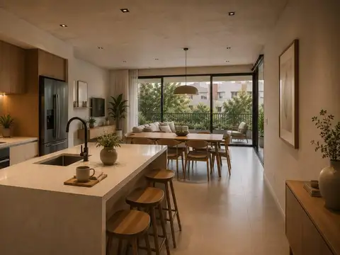 VENTA EN POZO DEPARTAMENTO 3 AMBIENTES CON BALCON AL FRENTE EN COGHLAN